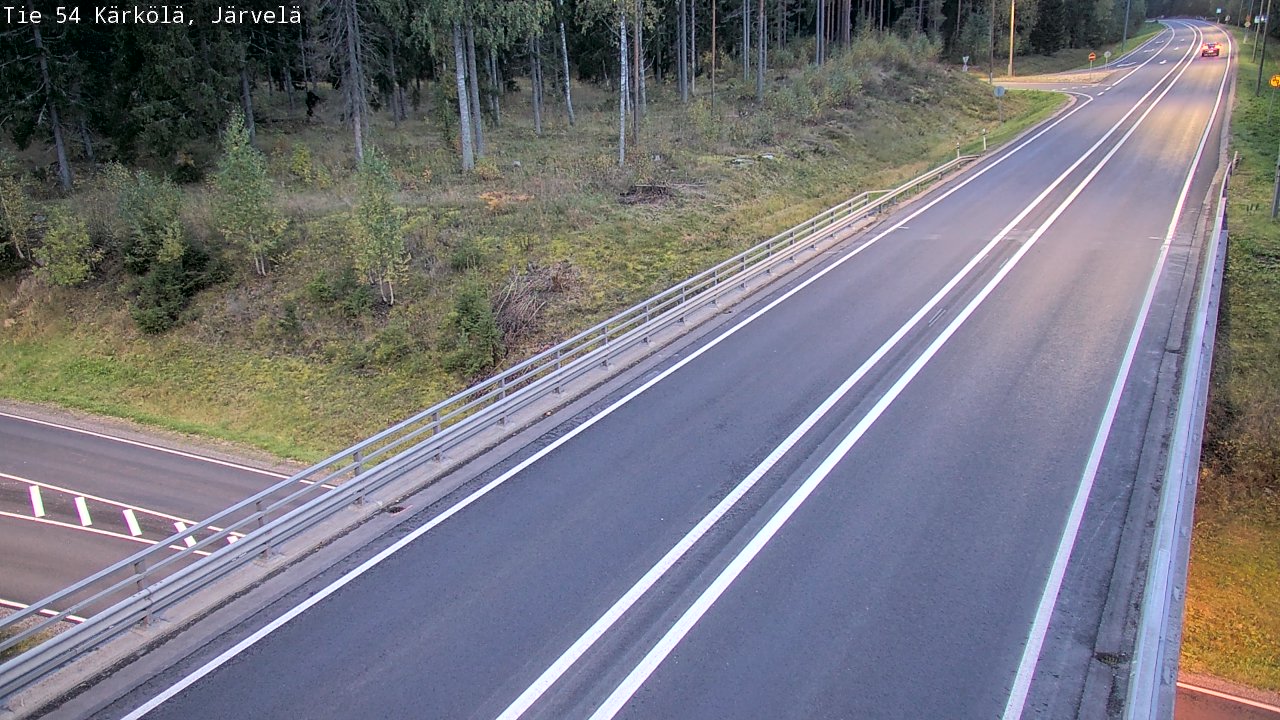 Kelikamerat Kuva Tie 54 Kärkölä, Järvelä, Kärkölä, Päijät-Häme