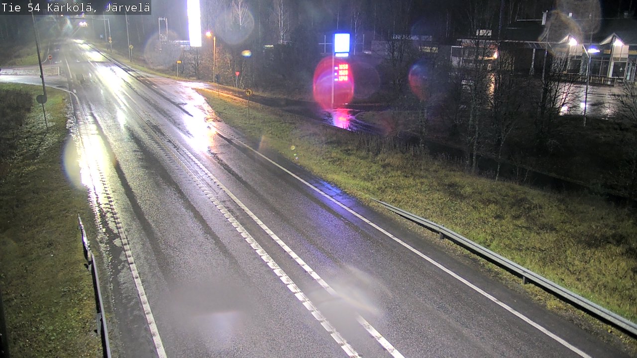 Weather Camera Image Väg 54 Kärkölä, Järvelä, Kärkölä, Päijät-Häme