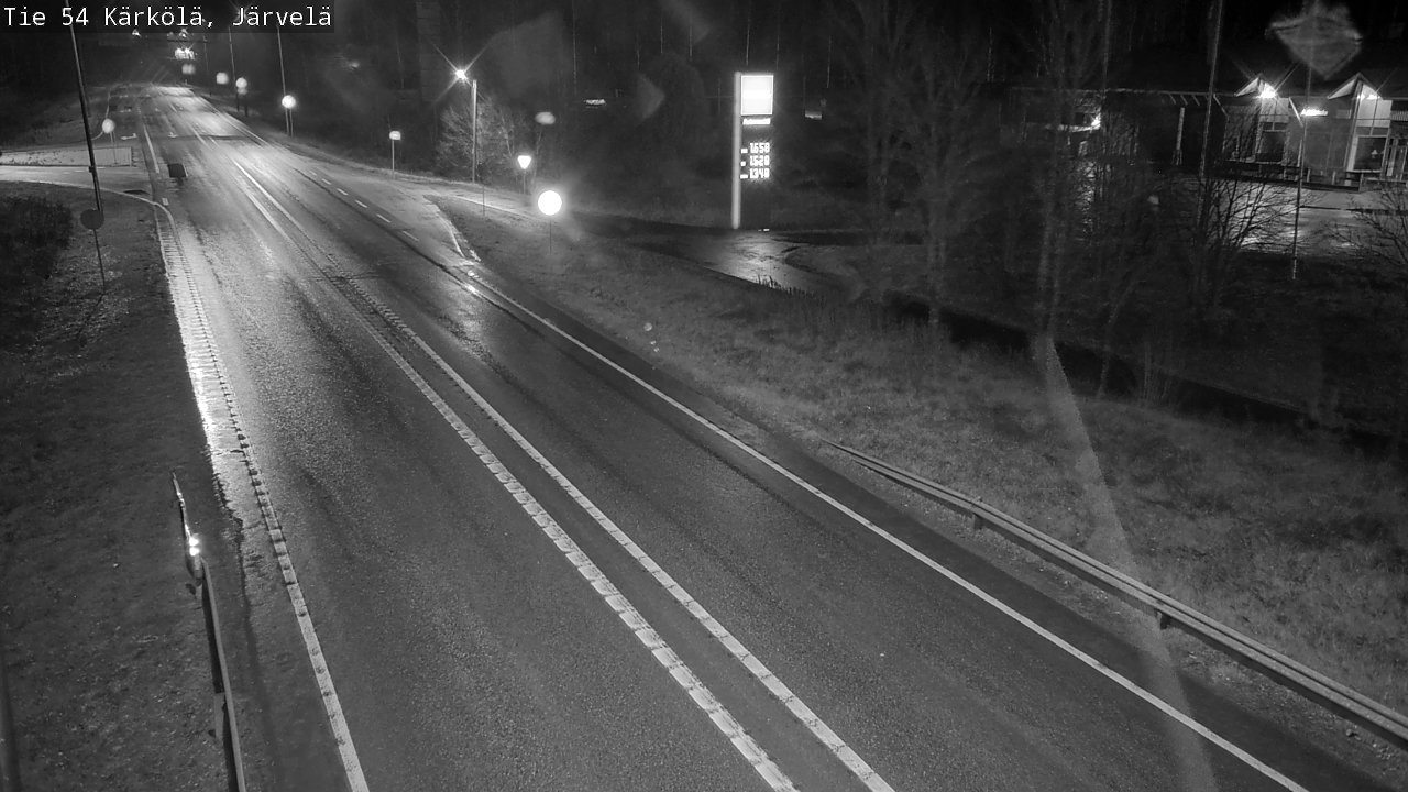 Weather Camera Image Väg 54 Kärkölä, Järvelä, Kärkölä, Päijät-Häme