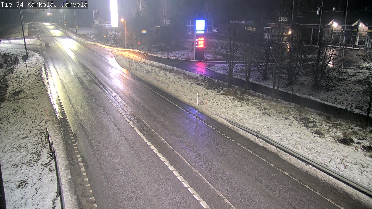 Weather Camera Image Väg 54 Kärkölä, Järvelä, Kärkölä, Päijät-Häme