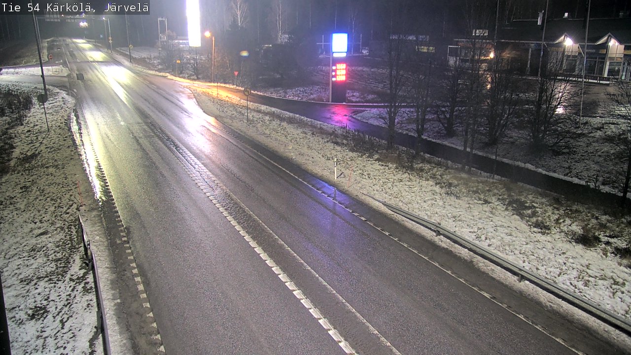 Weather Camera Image Väg 54 Kärkölä, Järvelä, Kärkölä, Päijät-Häme