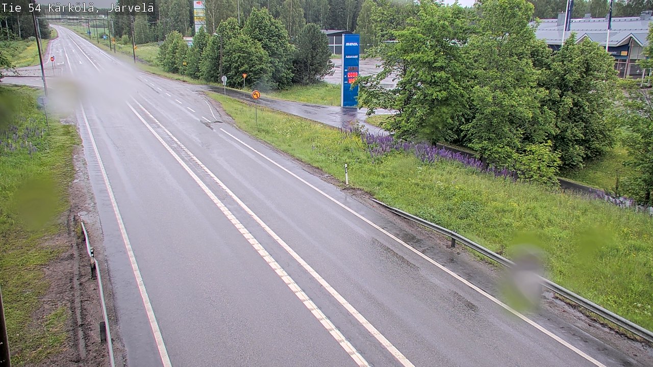 Weather Camera Image Väg 54 Kärkölä, Järvelä, Kärkölä, Päijät-Häme