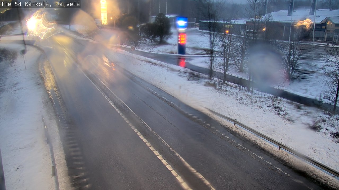 Weather Camera Image Väg 54 Kärkölä, Järvelä, Kärkölä, Päijät-Häme