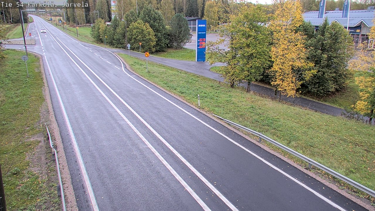 Weather Camera Image Road 54 Kärkölä, Järvelä, Kärkölä, Päijät-Häme