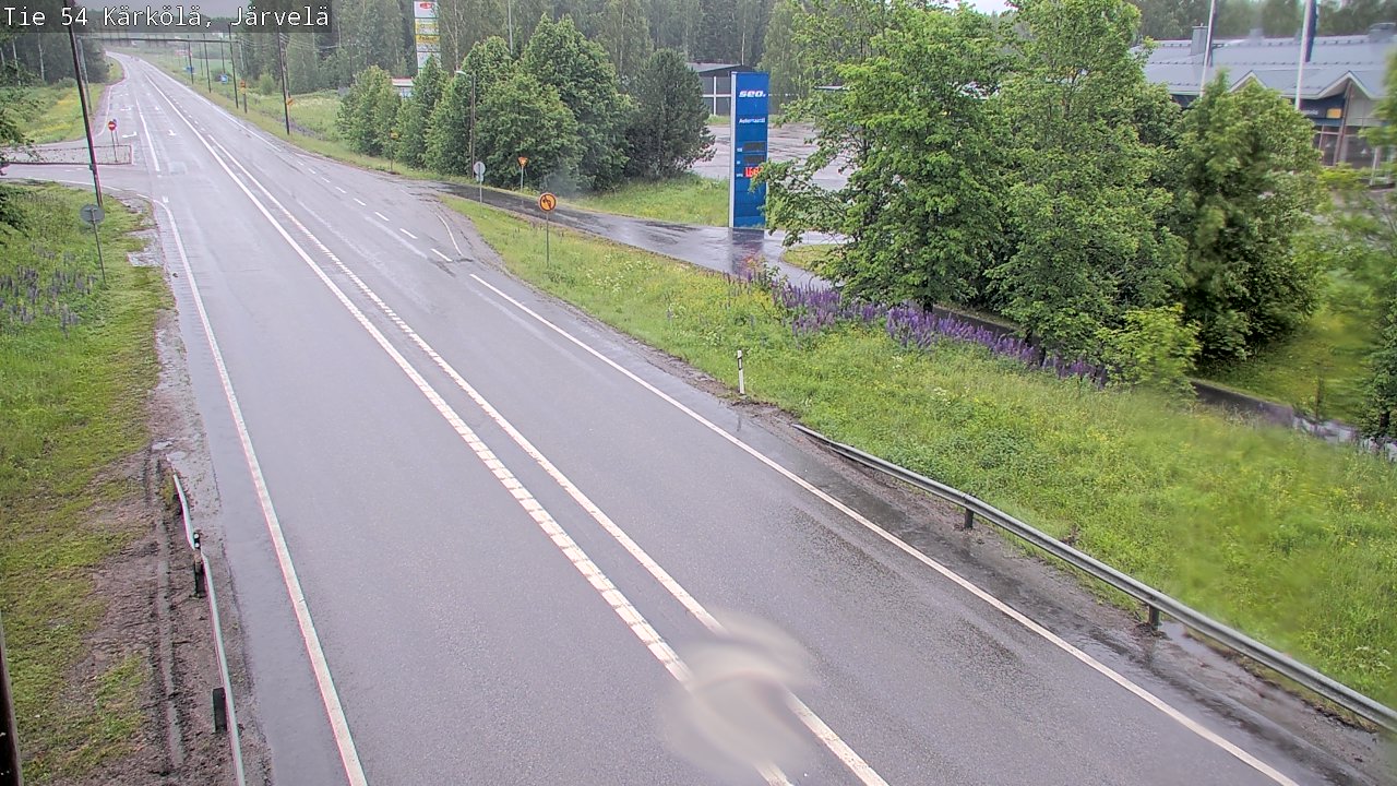Weather Camera Image Väg 54 Kärkölä, Järvelä, Kärkölä, Päijät-Häme