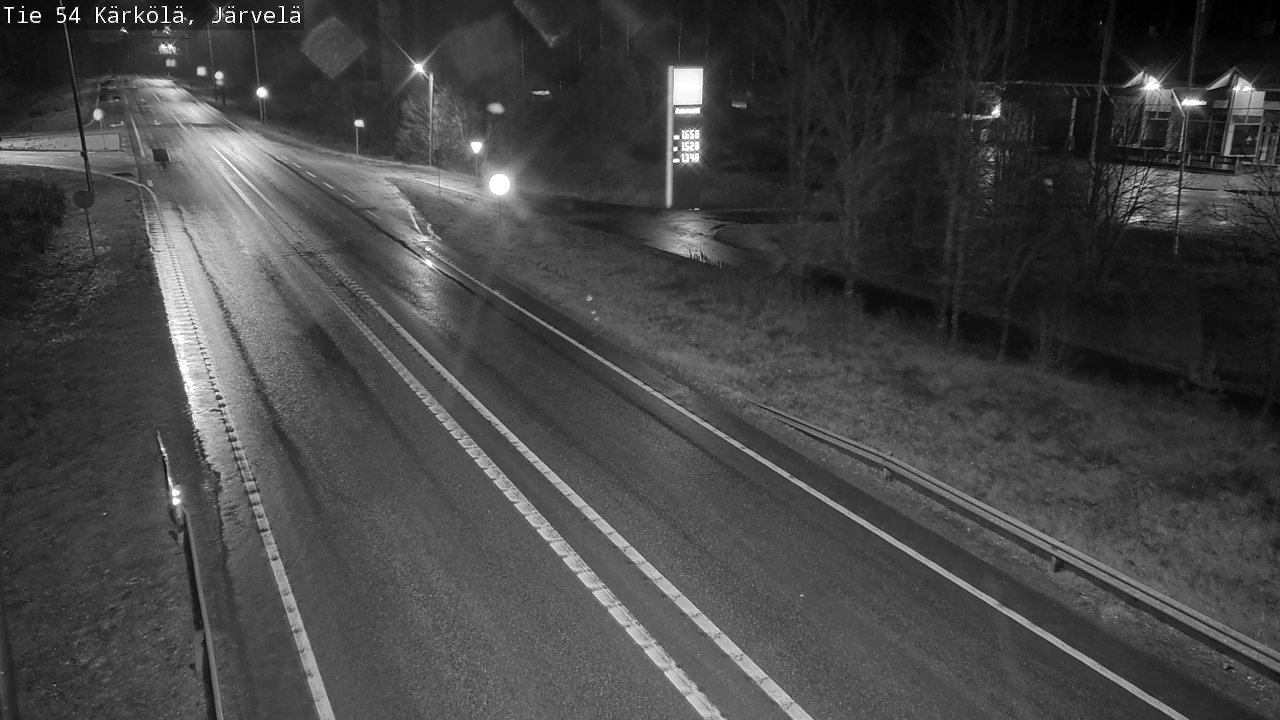 Weather Camera Image Väg 54 Kärkölä, Järvelä, Kärkölä, Päijät-Häme
