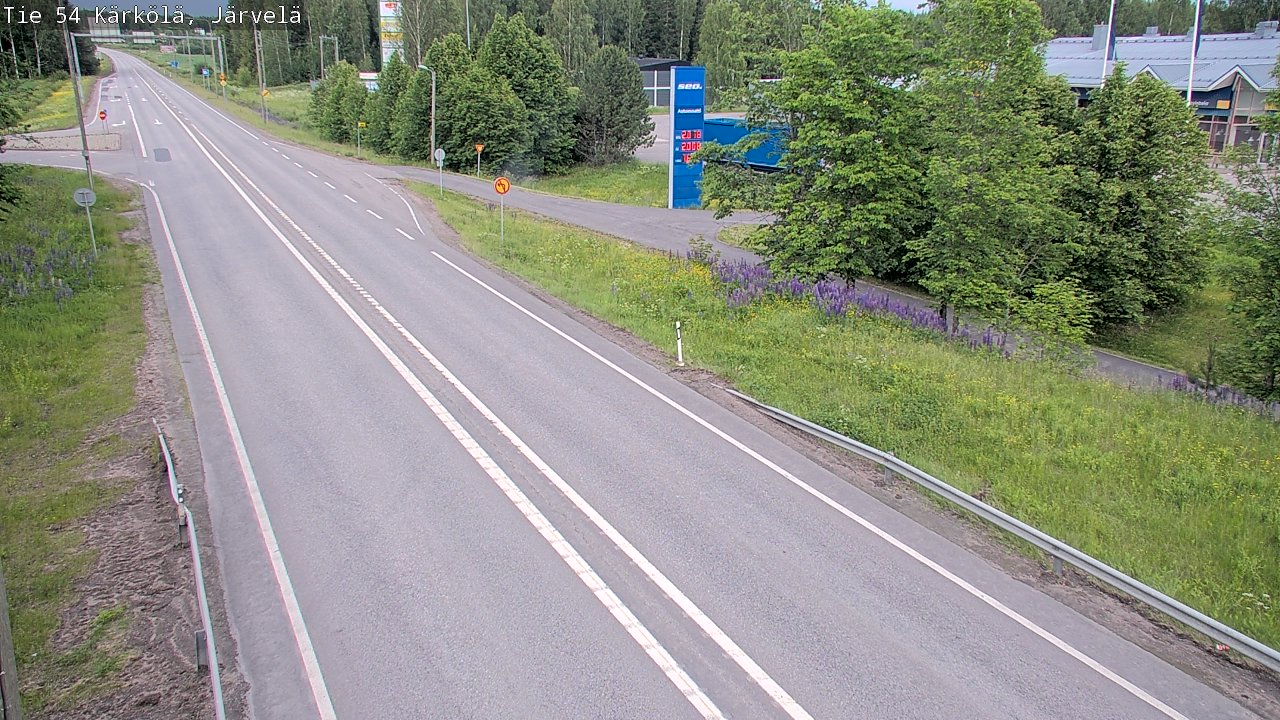 Kelikamerat Kuva Tie 54 Kärkölä, Järvelä, Kärkölä, Päijät-Häme
