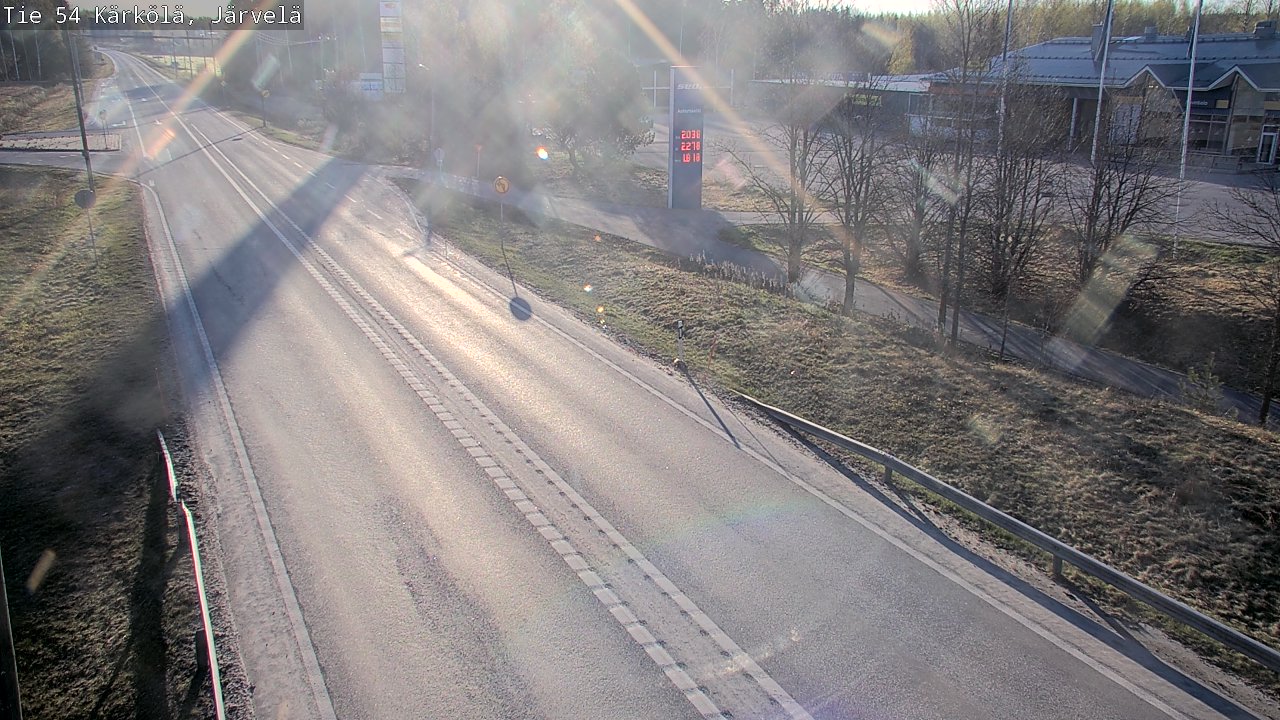 Weather Camera Image Road 54 Kärkölä, Järvelä, Kärkölä, Päijät-Häme
