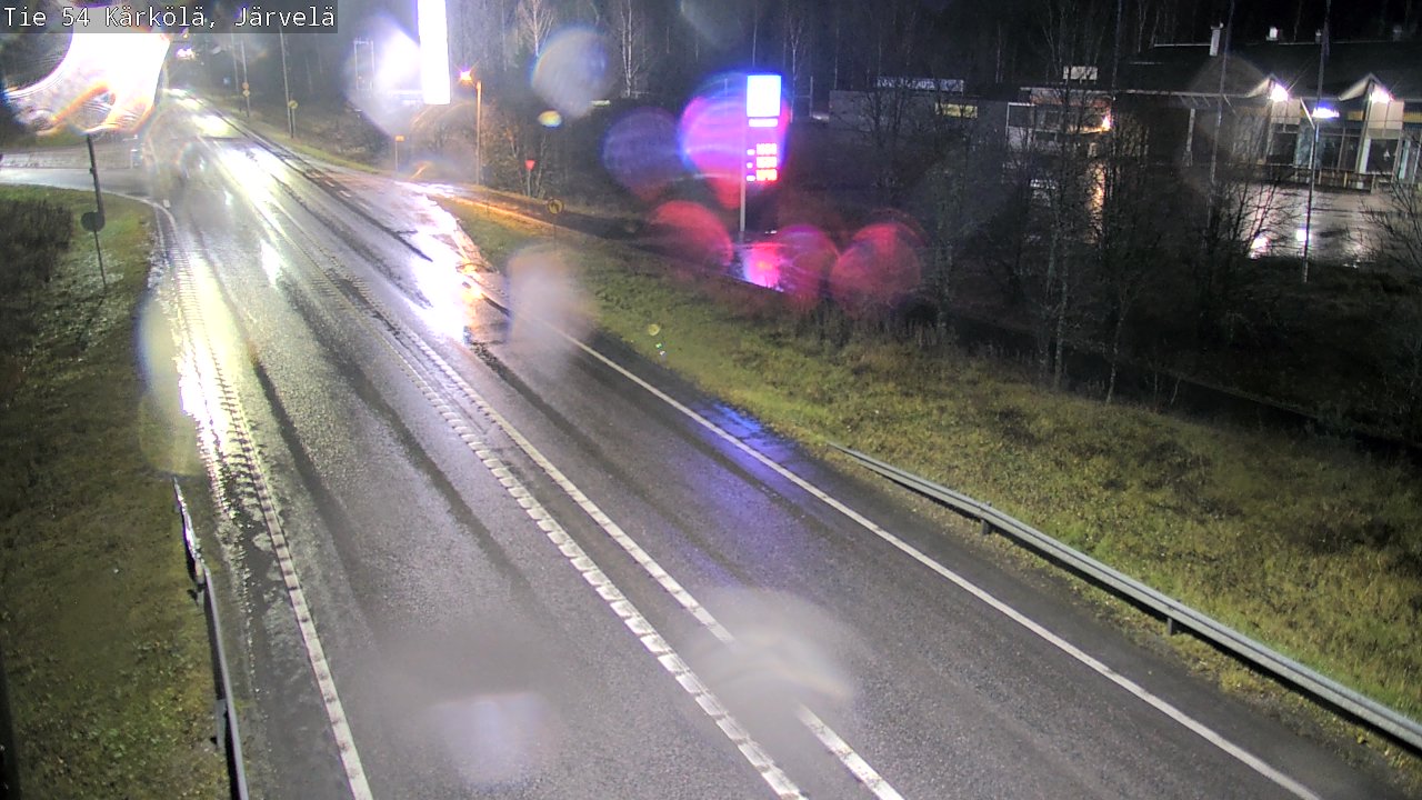 Weather Camera Image Väg 54 Kärkölä, Järvelä, Kärkölä, Päijät-Häme
