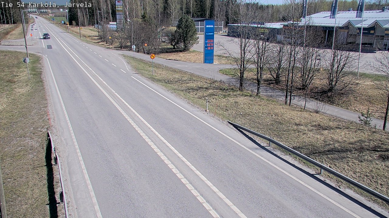 Weather Camera Image Road 54 Kärkölä, Järvelä, Kärkölä, Päijät-Häme