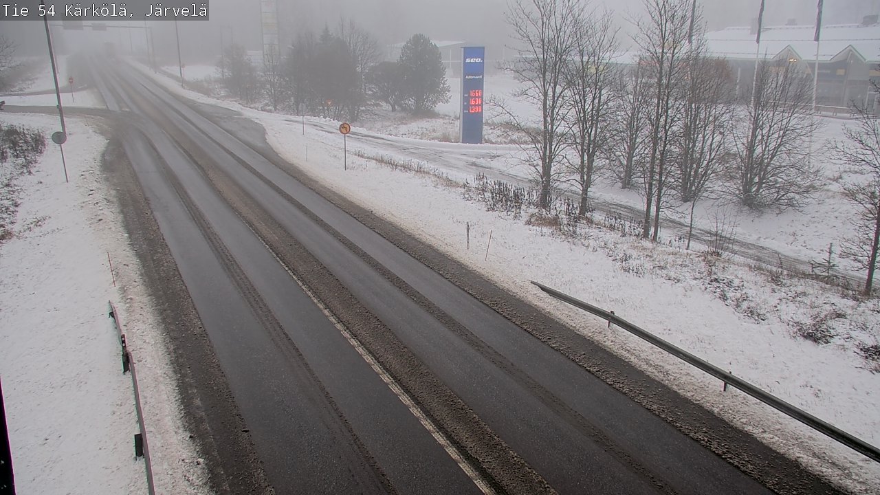 Weather Camera Image Väg 54 Kärkölä, Järvelä, Kärkölä, Päijät-Häme