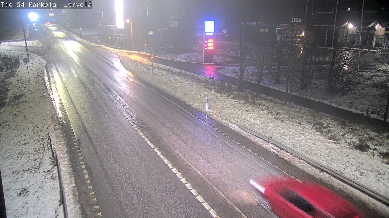 Weather Camera Image Väg 54 Kärkölä, Järvelä, Kärkölä, Päijät-Häme
