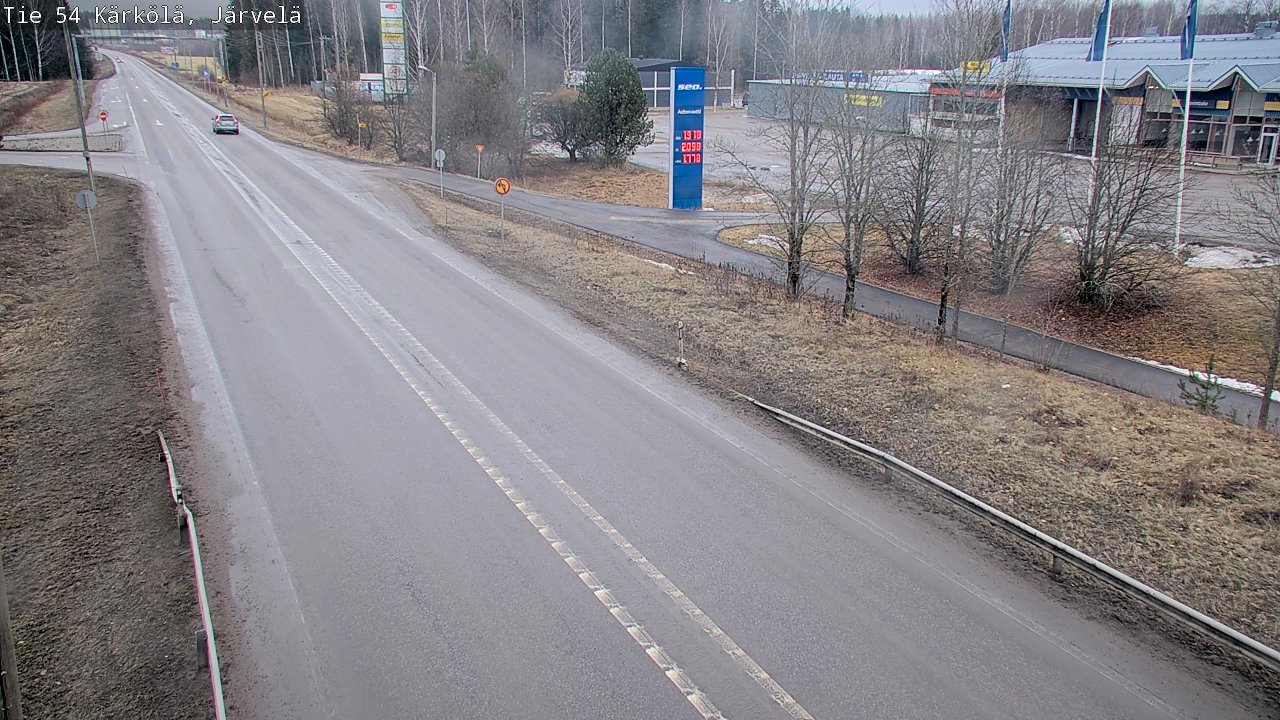 Weather Camera Image Road 54 Kärkölä, Järvelä, Kärkölä, Päijät-Häme