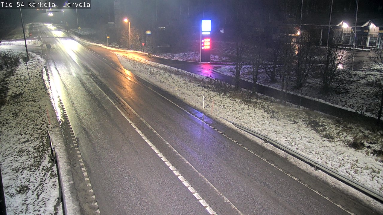 Weather Camera Image Road 54 Kärkölä, Järvelä, Kärkölä, Päijät-Häme