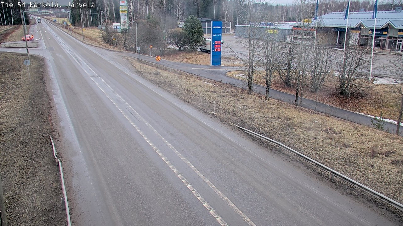 Weather Camera Image Road 54 Kärkölä, Järvelä, Kärkölä, Päijät-Häme