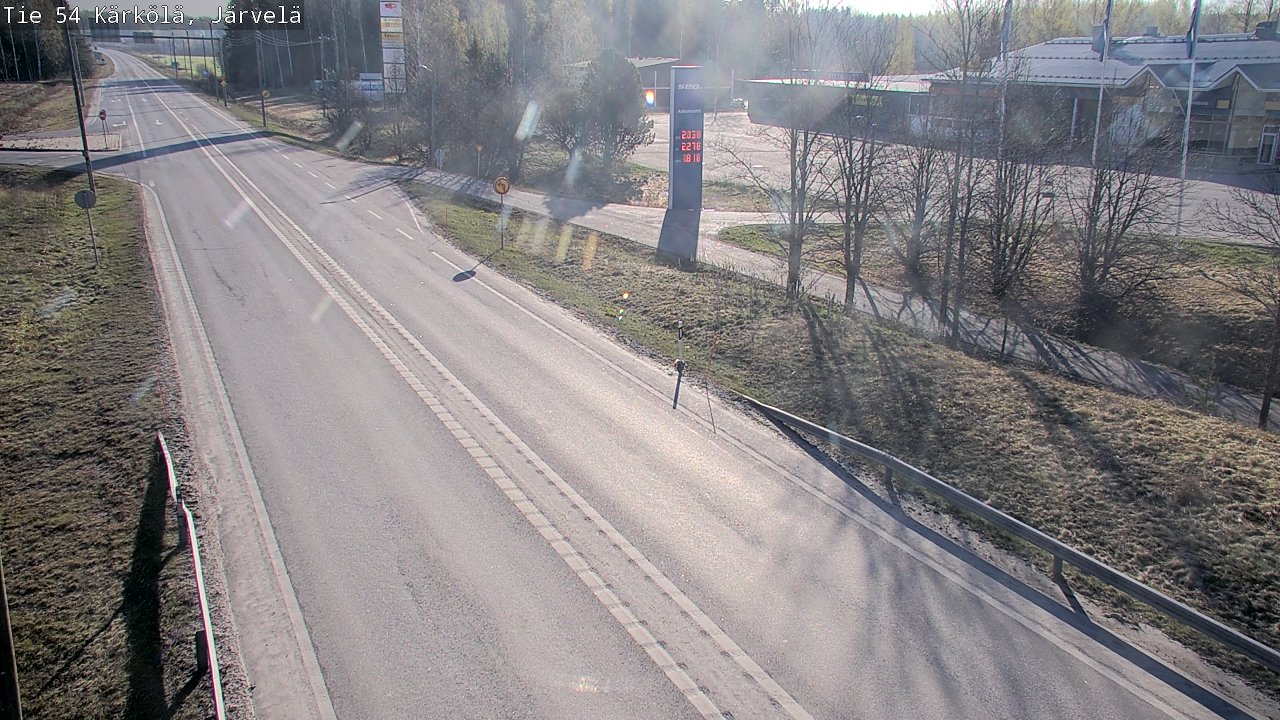 Weather Camera Image Road 54 Kärkölä, Järvelä, Kärkölä, Päijät-Häme