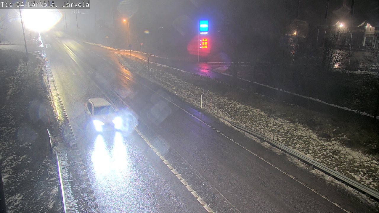 Weather Camera Image Road 54 Kärkölä, Järvelä, Kärkölä, Päijät-Häme