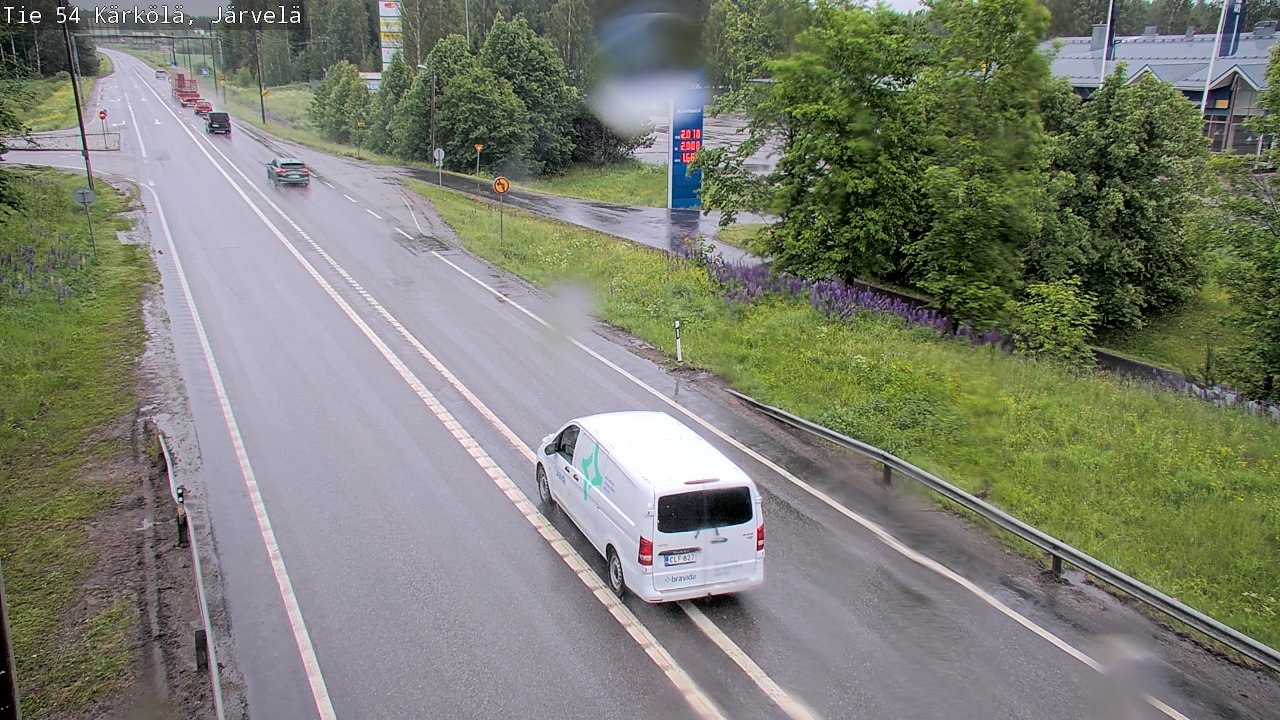 Weather Camera Image Road 54 Kärkölä, Järvelä, Kärkölä, Päijät-Häme