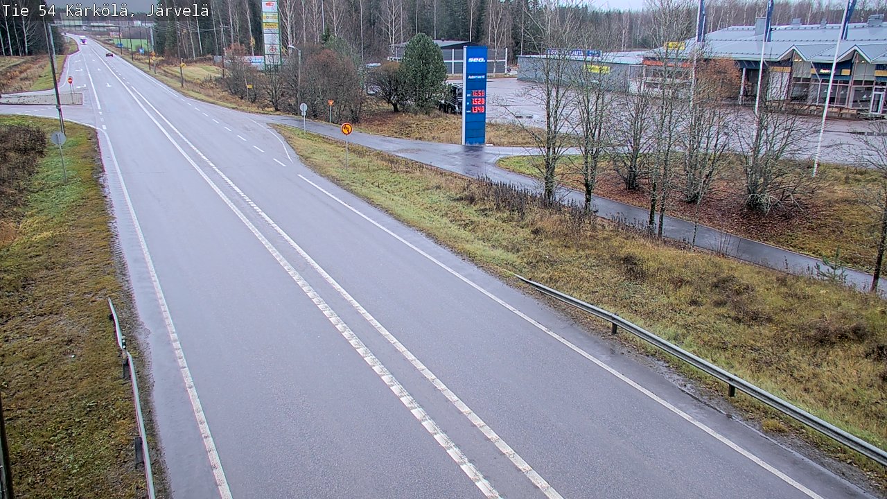 Weather Camera Image Väg 54 Kärkölä, Järvelä, Kärkölä, Päijät-Häme