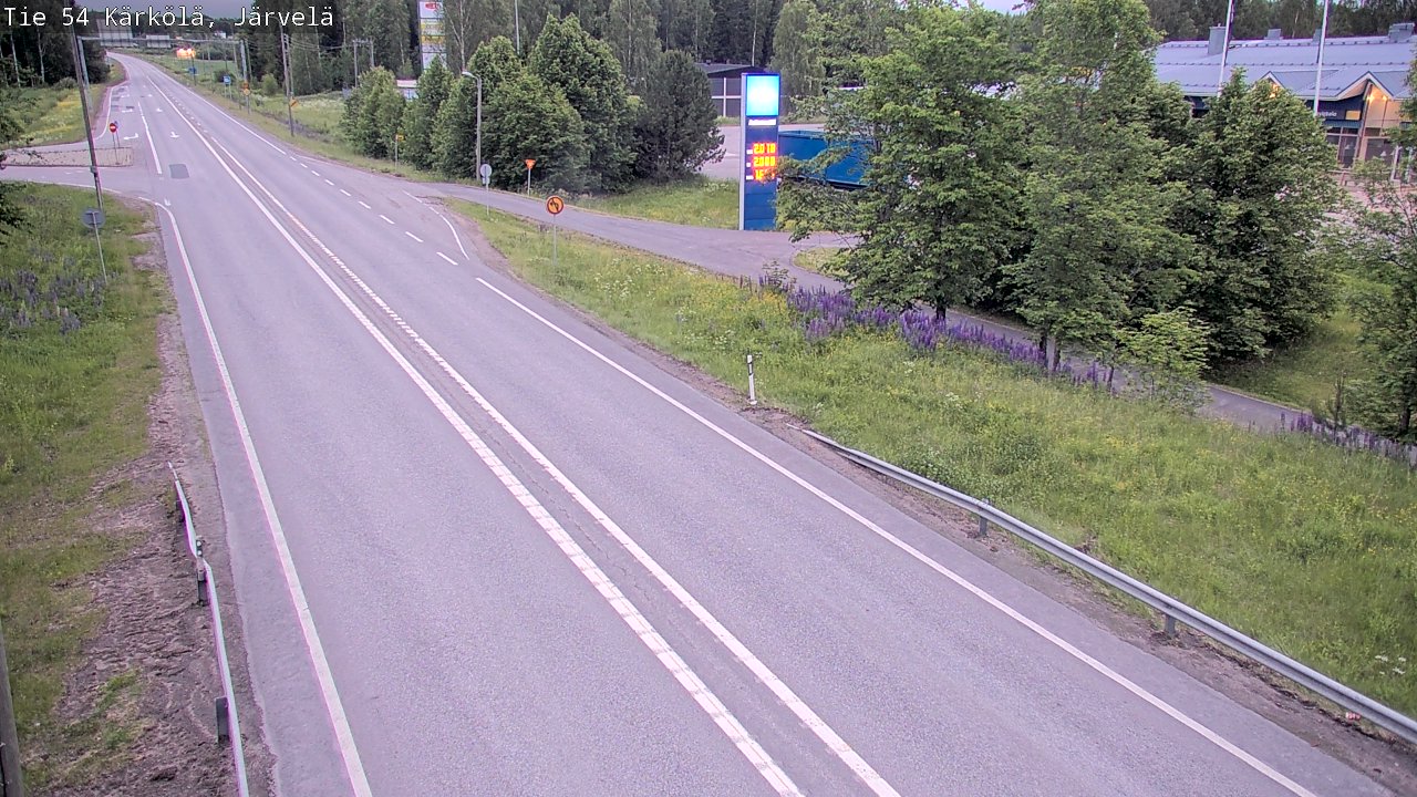 Kelikamerat Kuva Tie 54 Kärkölä, Järvelä, Kärkölä, Päijät-Häme