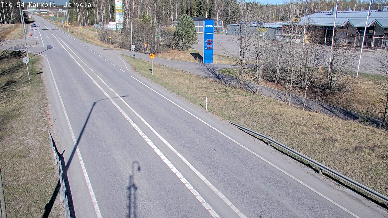 Weather Camera Image Väg 54 Kärkölä, Järvelä, Kärkölä, Päijät-Häme