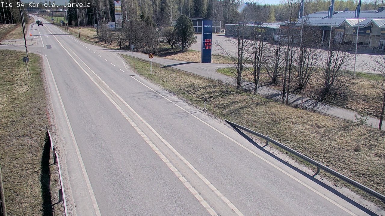 Weather Camera Image Road 54 Kärkölä, Järvelä, Kärkölä, Päijät-Häme