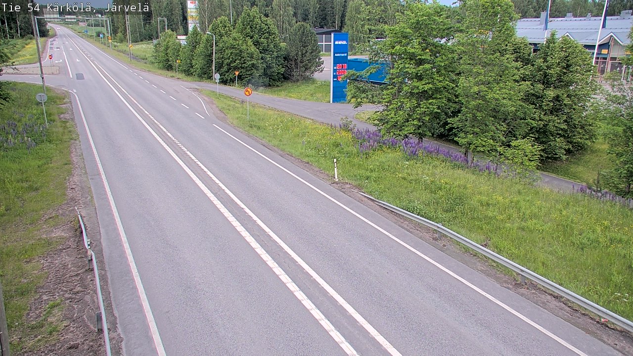 Kelikamerat Kuva Tie 54 Kärkölä, Järvelä, Kärkölä, Päijät-Häme