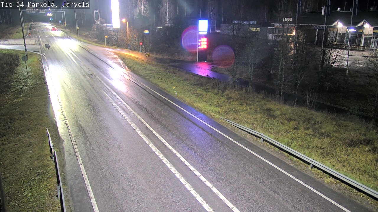 Weather Camera Image Väg 54 Kärkölä, Järvelä, Kärkölä, Päijät-Häme