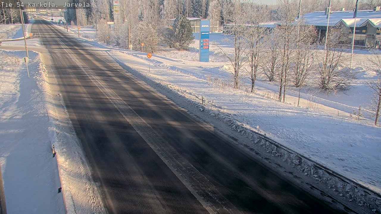 Weather Camera Image Road 54 Kärkölä, Järvelä, Kärkölä, Päijät-Häme