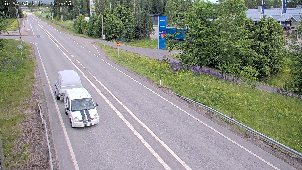 Kelikamerat Kuva Tie 54 Kärkölä, Järvelä, Kärkölä, Päijät-Häme