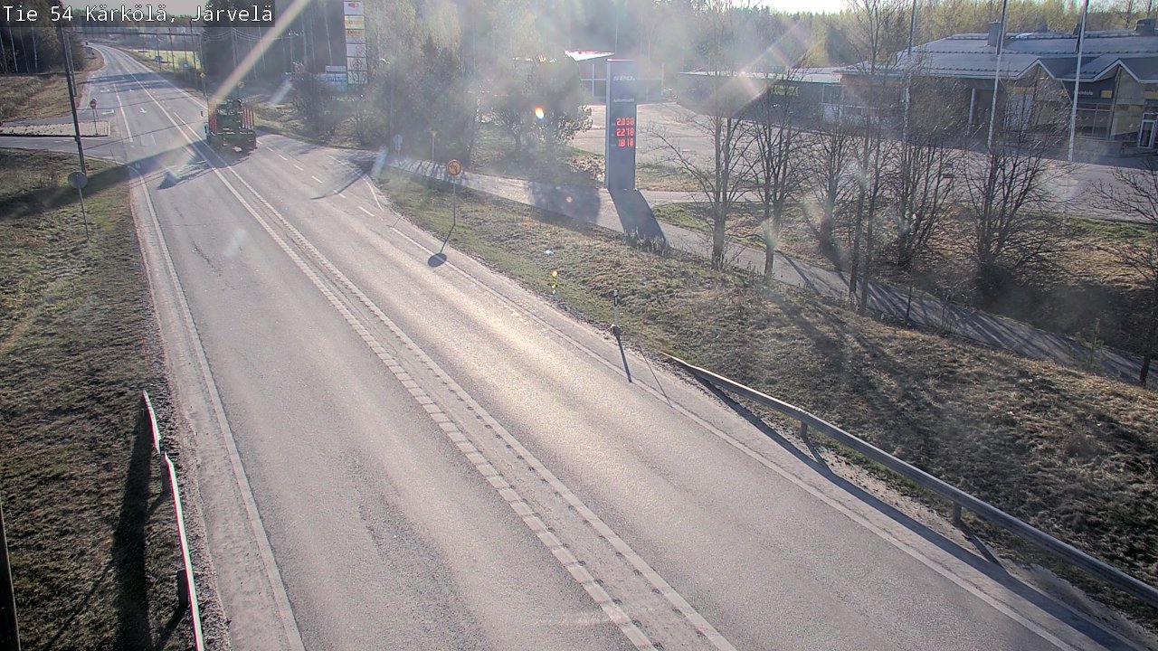 Weather Camera Image Road 54 Kärkölä, Järvelä, Kärkölä, Päijät-Häme