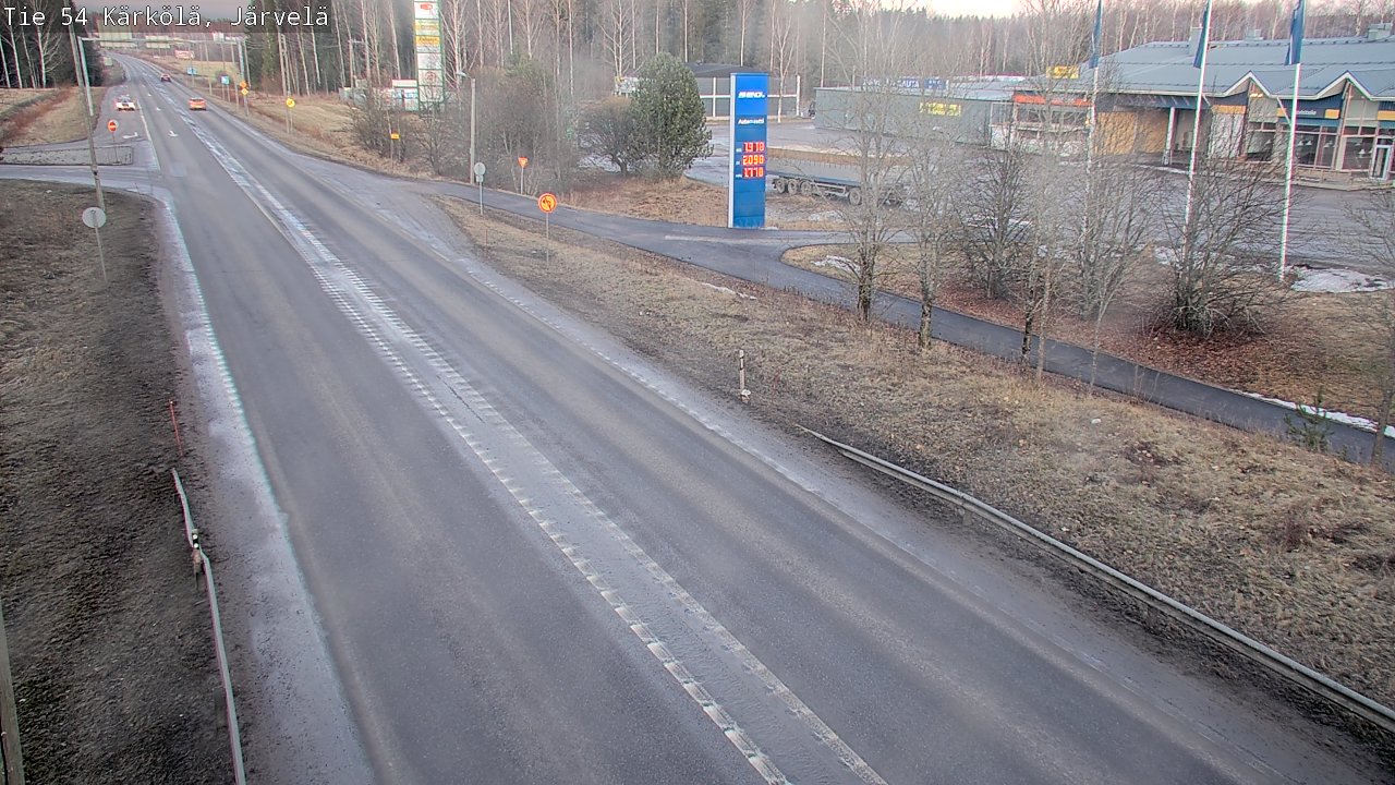 Weather Camera Image Road 54 Kärkölä, Järvelä, Kärkölä, Päijät-Häme