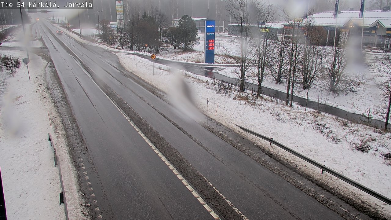 Weather Camera Image Väg 54 Kärkölä, Järvelä, Kärkölä, Päijät-Häme