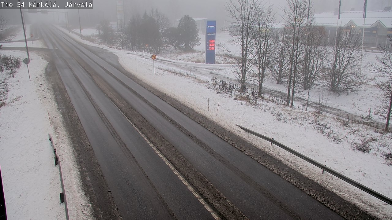 Weather Camera Image Väg 54 Kärkölä, Järvelä, Kärkölä, Päijät-Häme
