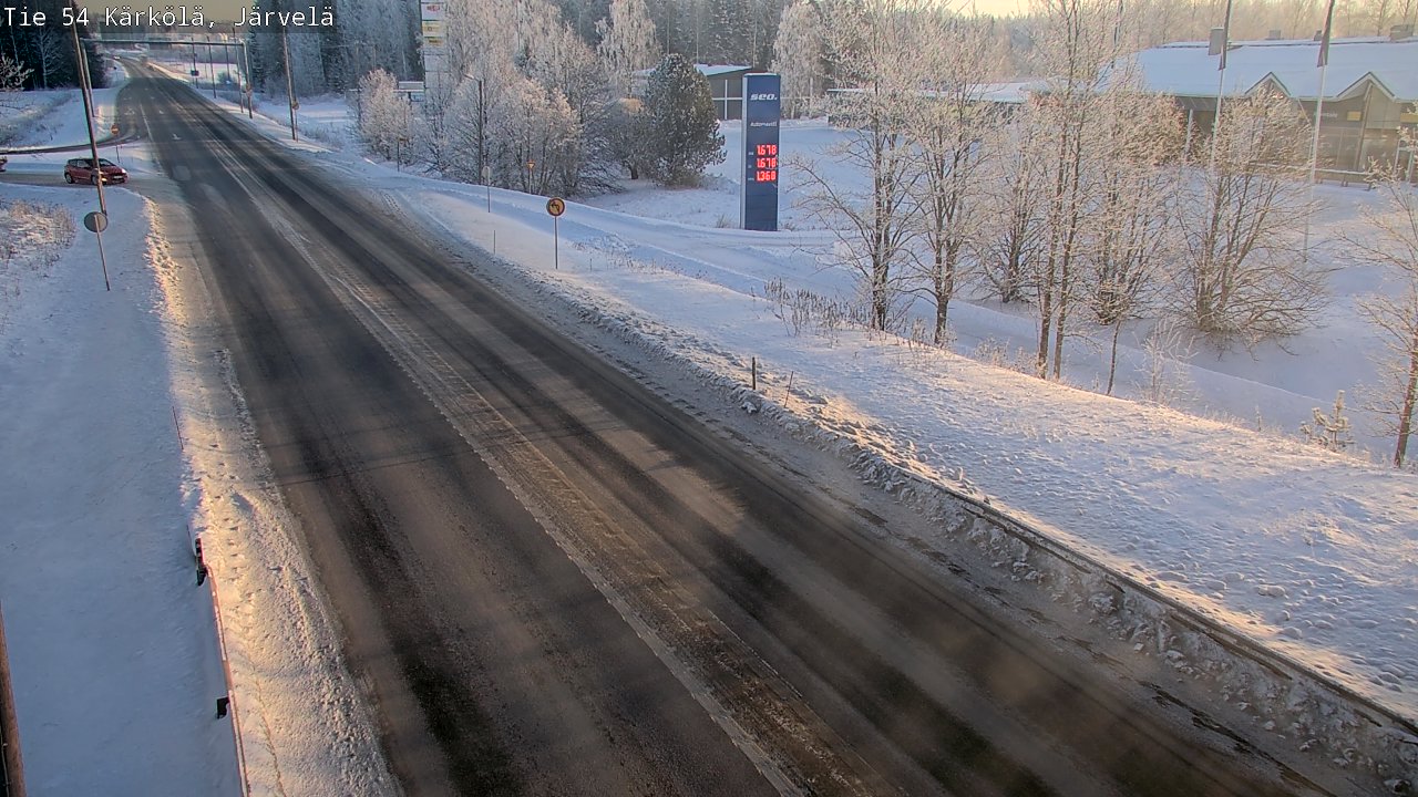 Weather Camera Image Väg 54 Kärkölä, Järvelä, Kärkölä, Päijät-Häme