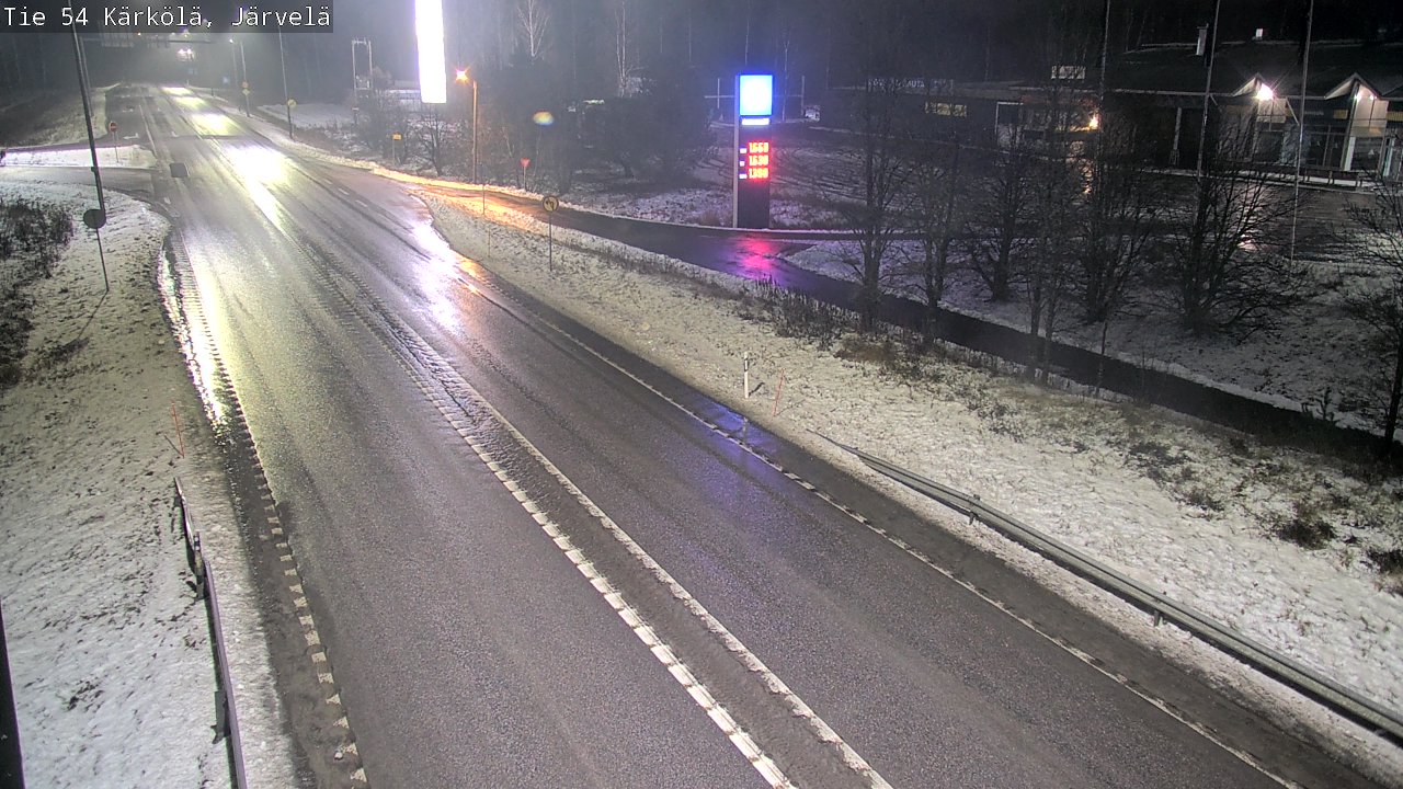 Weather Camera Image Väg 54 Kärkölä, Järvelä, Kärkölä, Päijät-Häme
