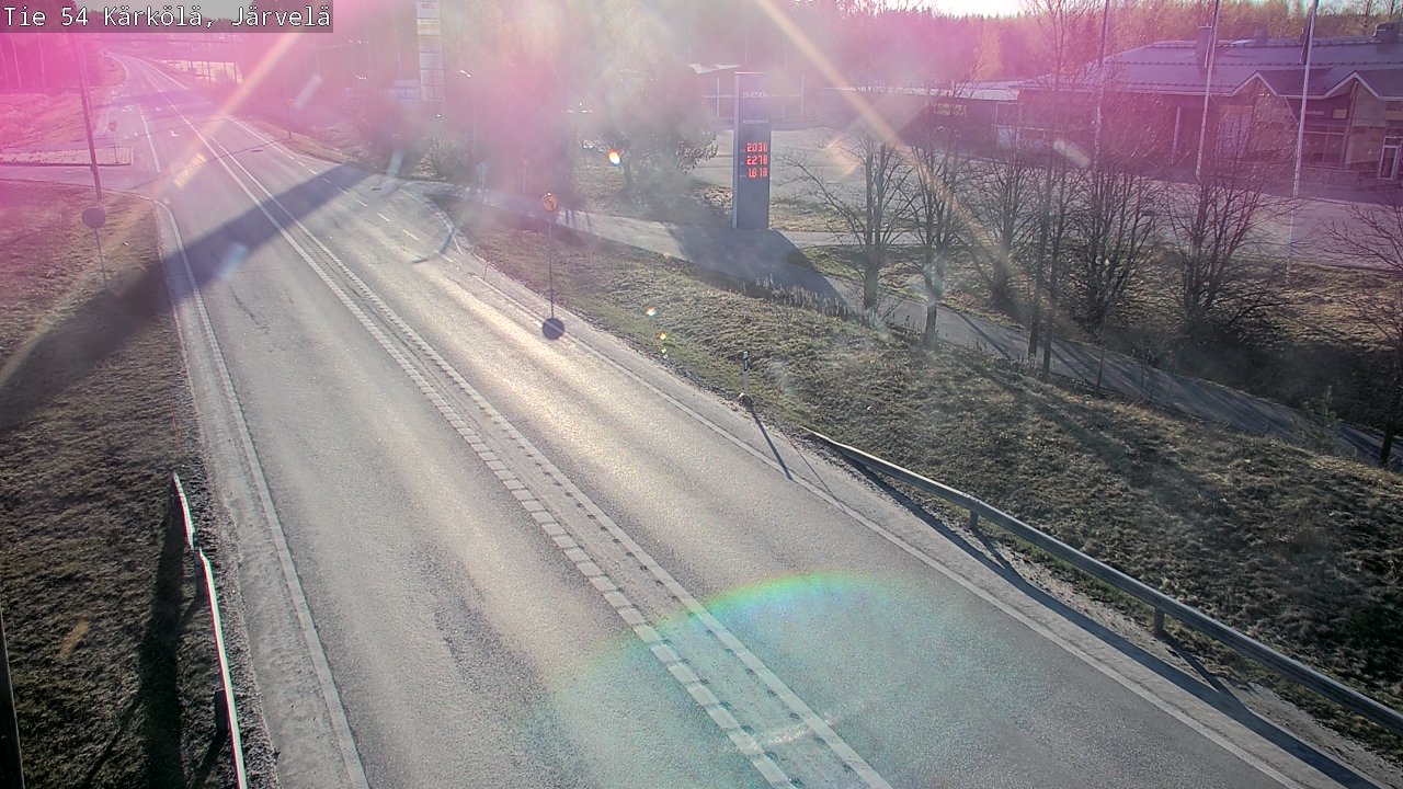 Weather Camera Image Road 54 Kärkölä, Järvelä, Kärkölä, Päijät-Häme