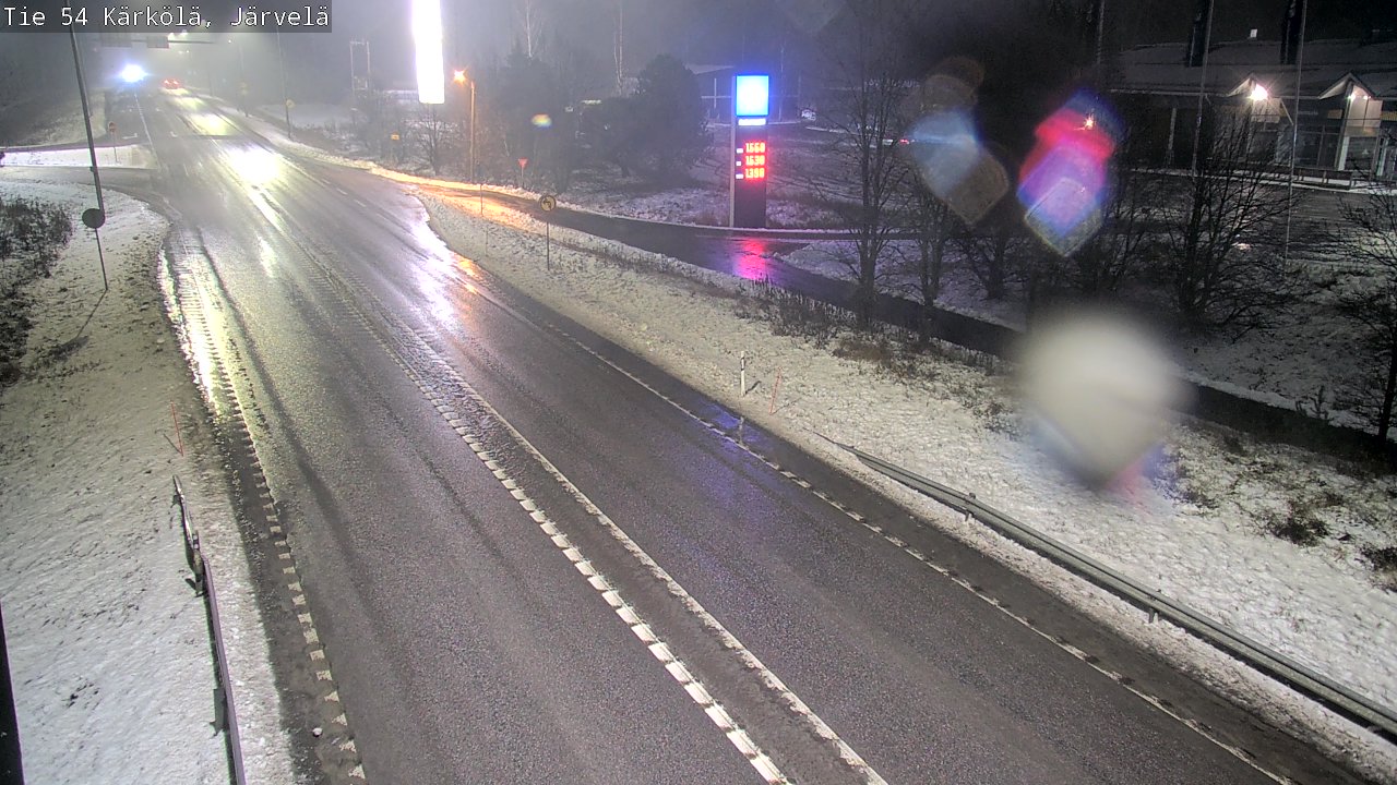 Weather Camera Image Väg 54 Kärkölä, Järvelä, Kärkölä, Päijät-Häme