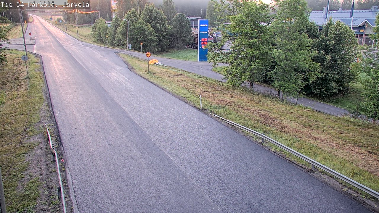 Weather Camera Image Road 54 Kärkölä, Järvelä, Kärkölä, Päijät-Häme