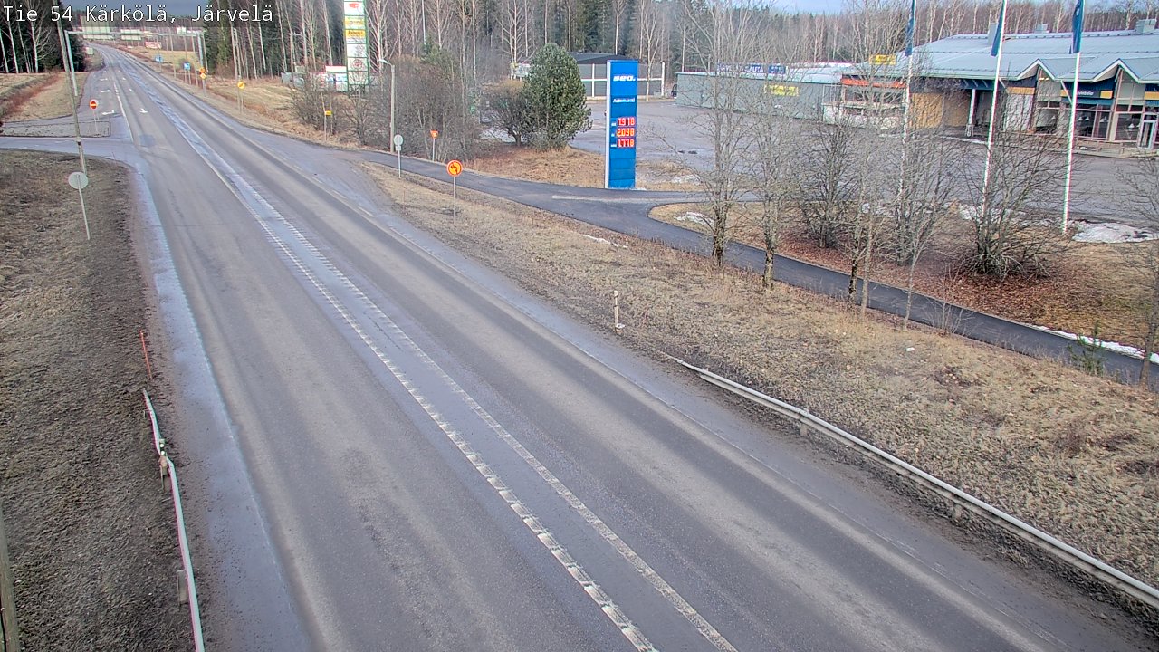 Weather Camera Image Road 54 Kärkölä, Järvelä, Kärkölä, Päijät-Häme