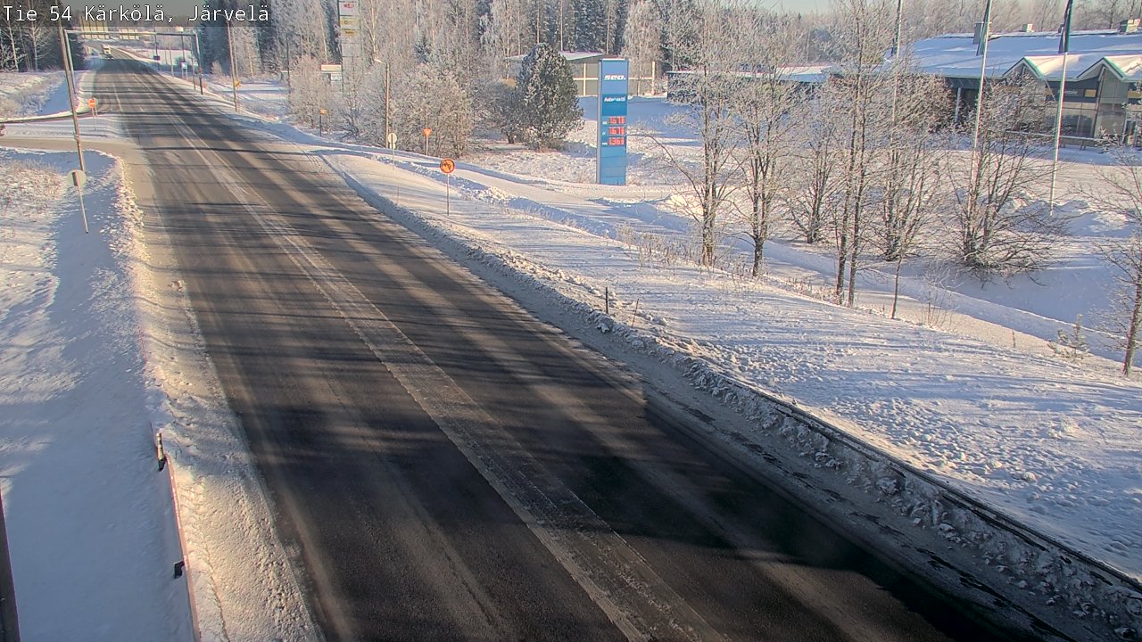 Weather Camera Image Road 54 Kärkölä, Järvelä, Kärkölä, Päijät-Häme