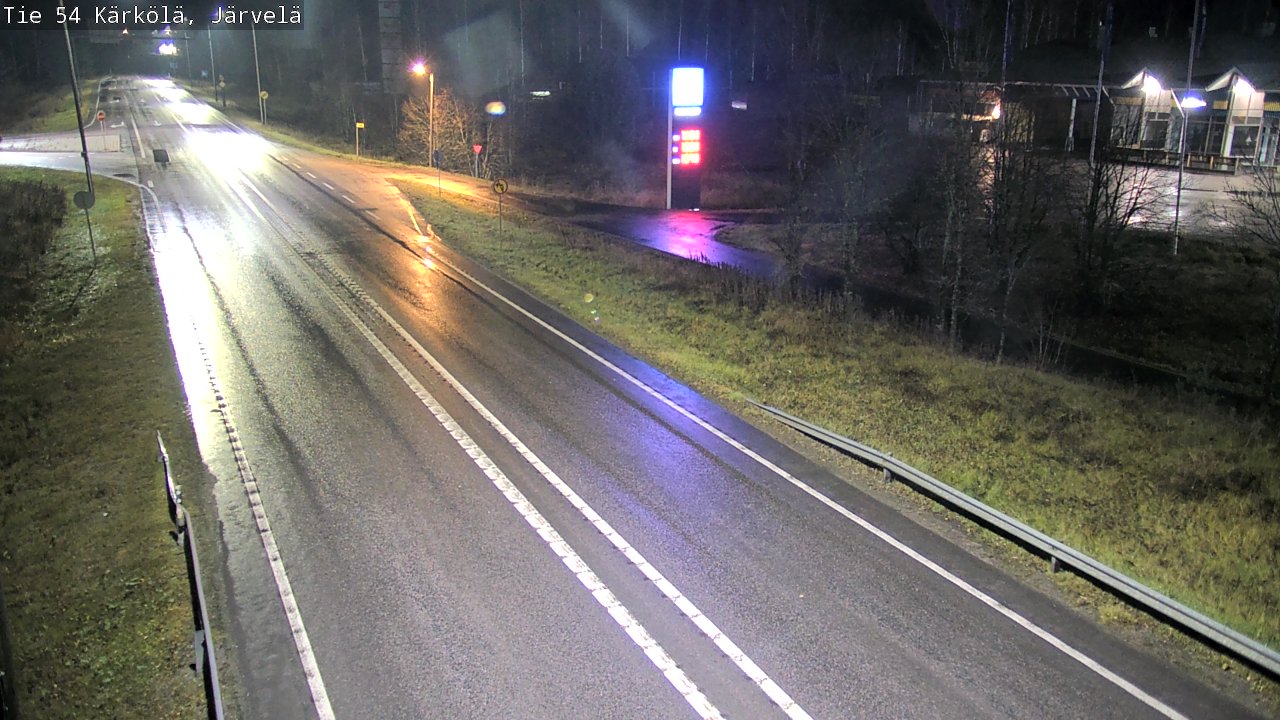 Weather Camera Image Väg 54 Kärkölä, Järvelä, Kärkölä, Päijät-Häme