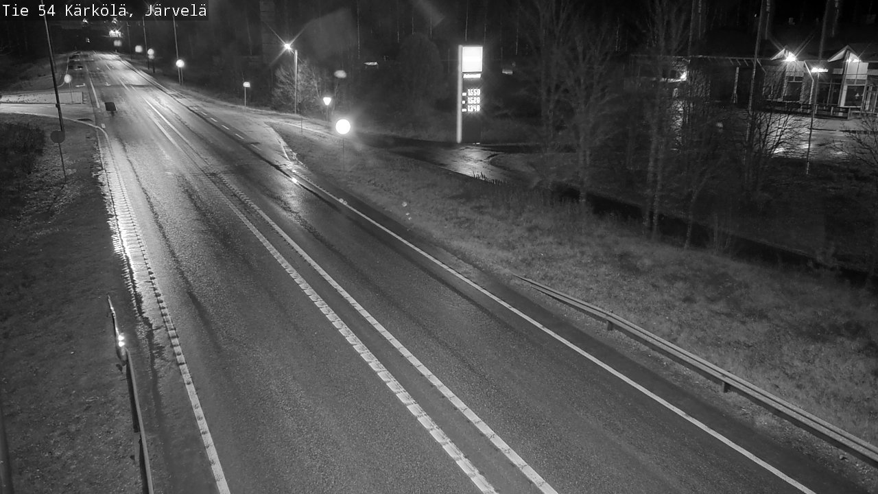 Weather Camera Image Väg 54 Kärkölä, Järvelä, Kärkölä, Päijät-Häme