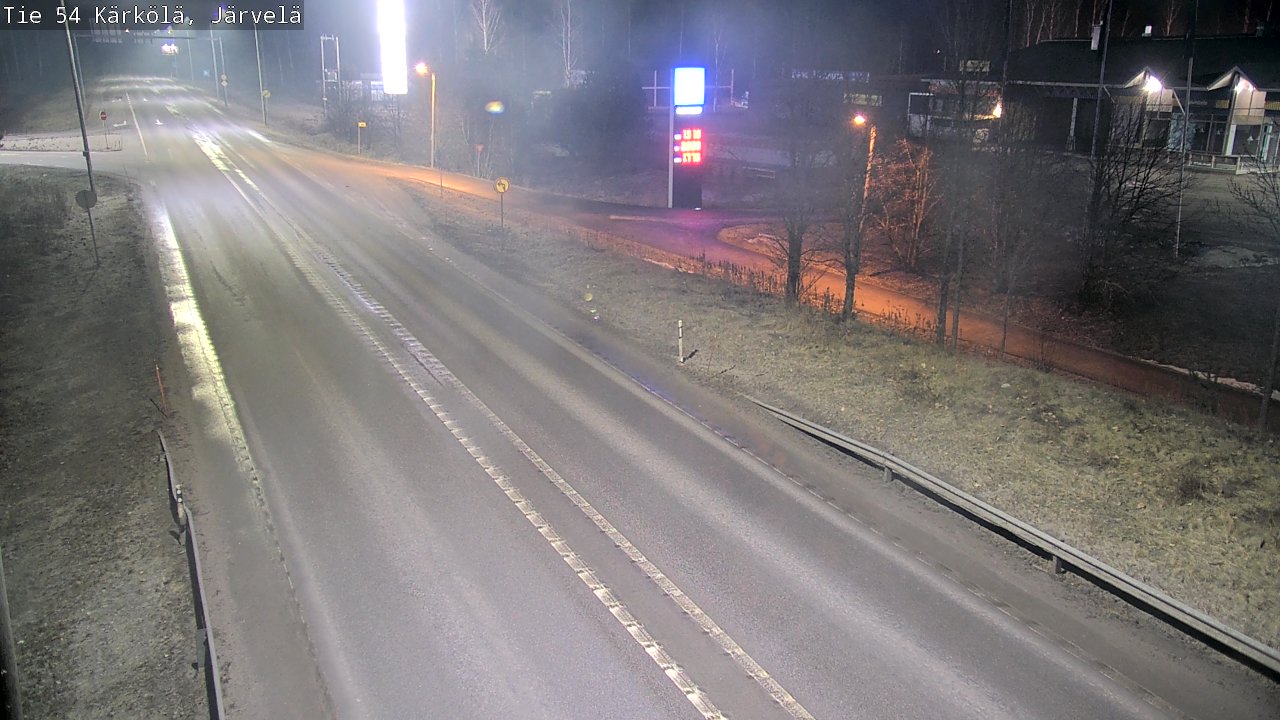 Weather Camera Image Road 54 Kärkölä, Järvelä, Kärkölä, Päijät-Häme
