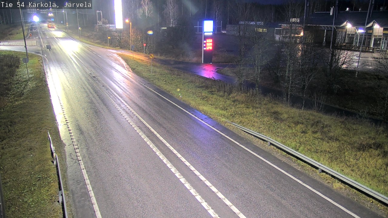 Weather Camera Image Väg 54 Kärkölä, Järvelä, Kärkölä, Päijät-Häme