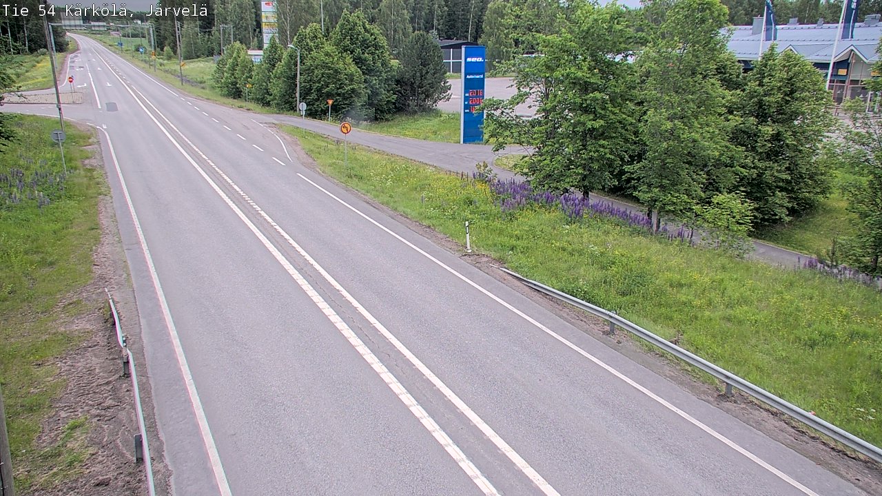 Kelikamerat Kuva Tie 54 Kärkölä, Järvelä, Kärkölä, Päijät-Häme