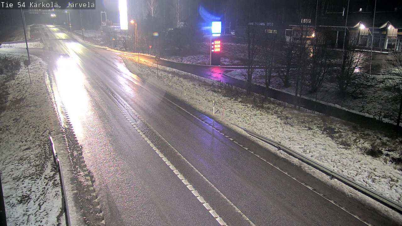 Weather Camera Image Väg 54 Kärkölä, Järvelä, Kärkölä, Päijät-Häme