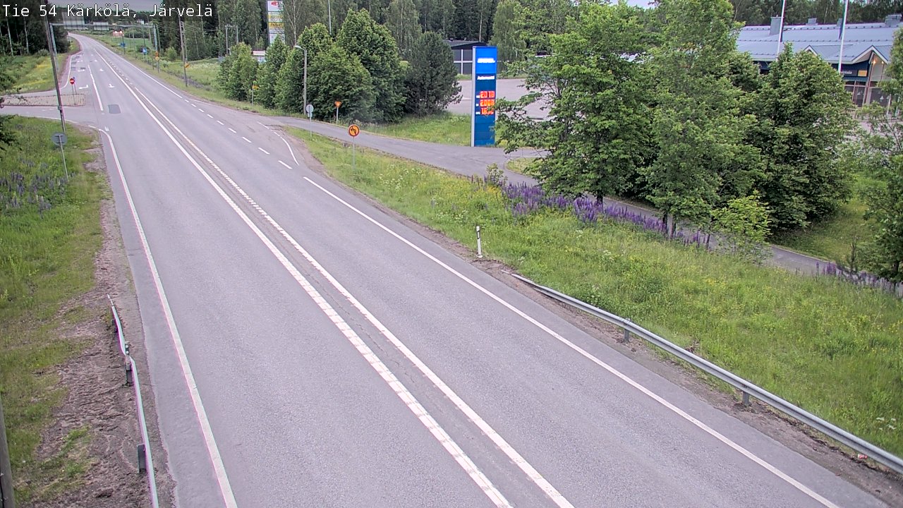 Kelikamerat Kuva Tie 54 Kärkölä, Järvelä, Kärkölä, Päijät-Häme