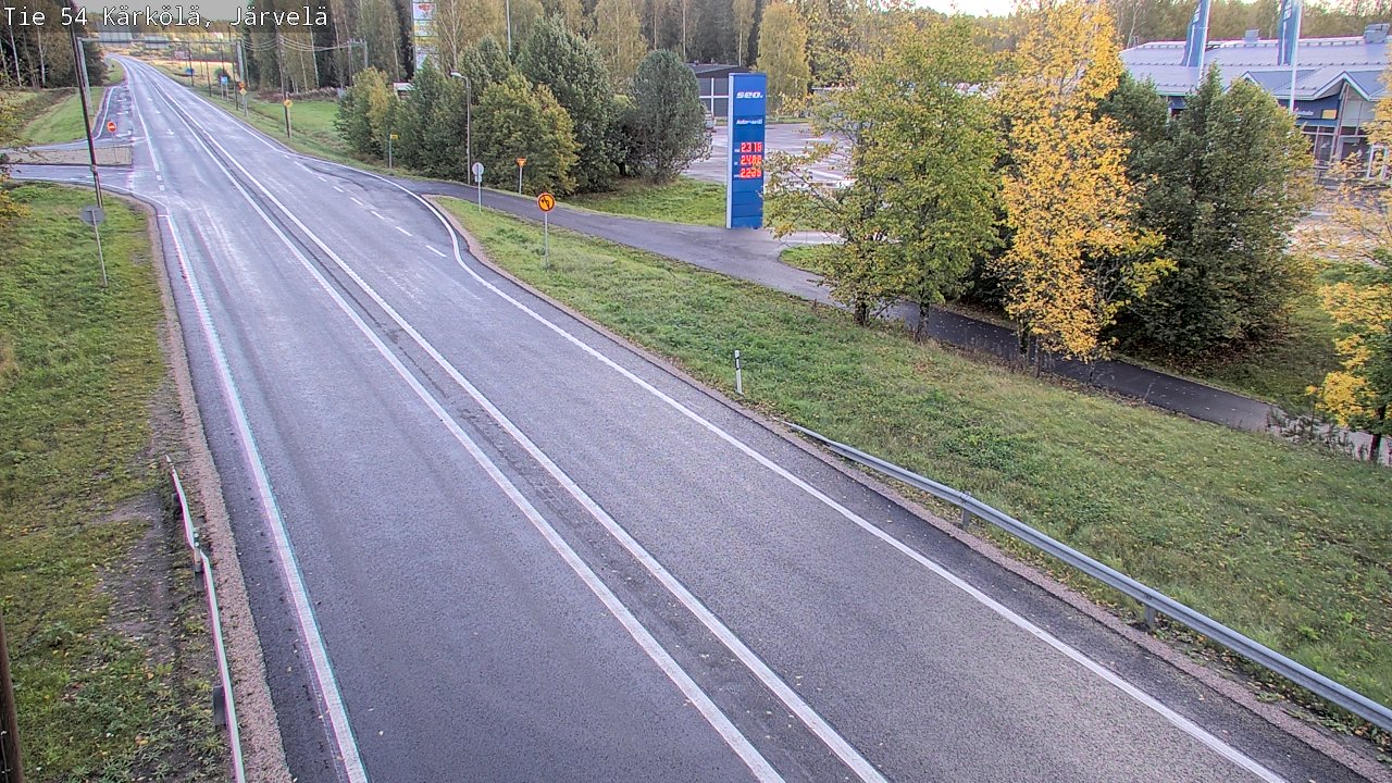 Weather Camera Image Road 54 Kärkölä, Järvelä, Kärkölä, Päijät-Häme