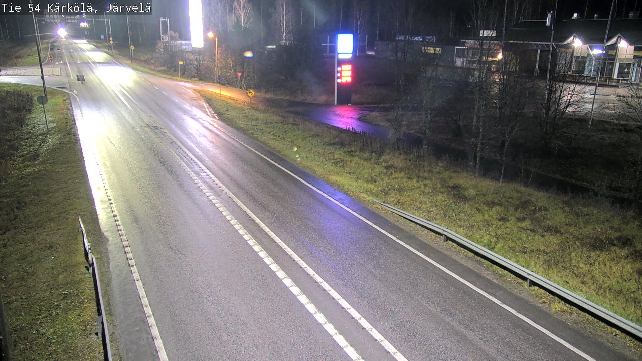 Weather Camera Image Väg 54 Kärkölä, Järvelä, Kärkölä, Päijät-Häme